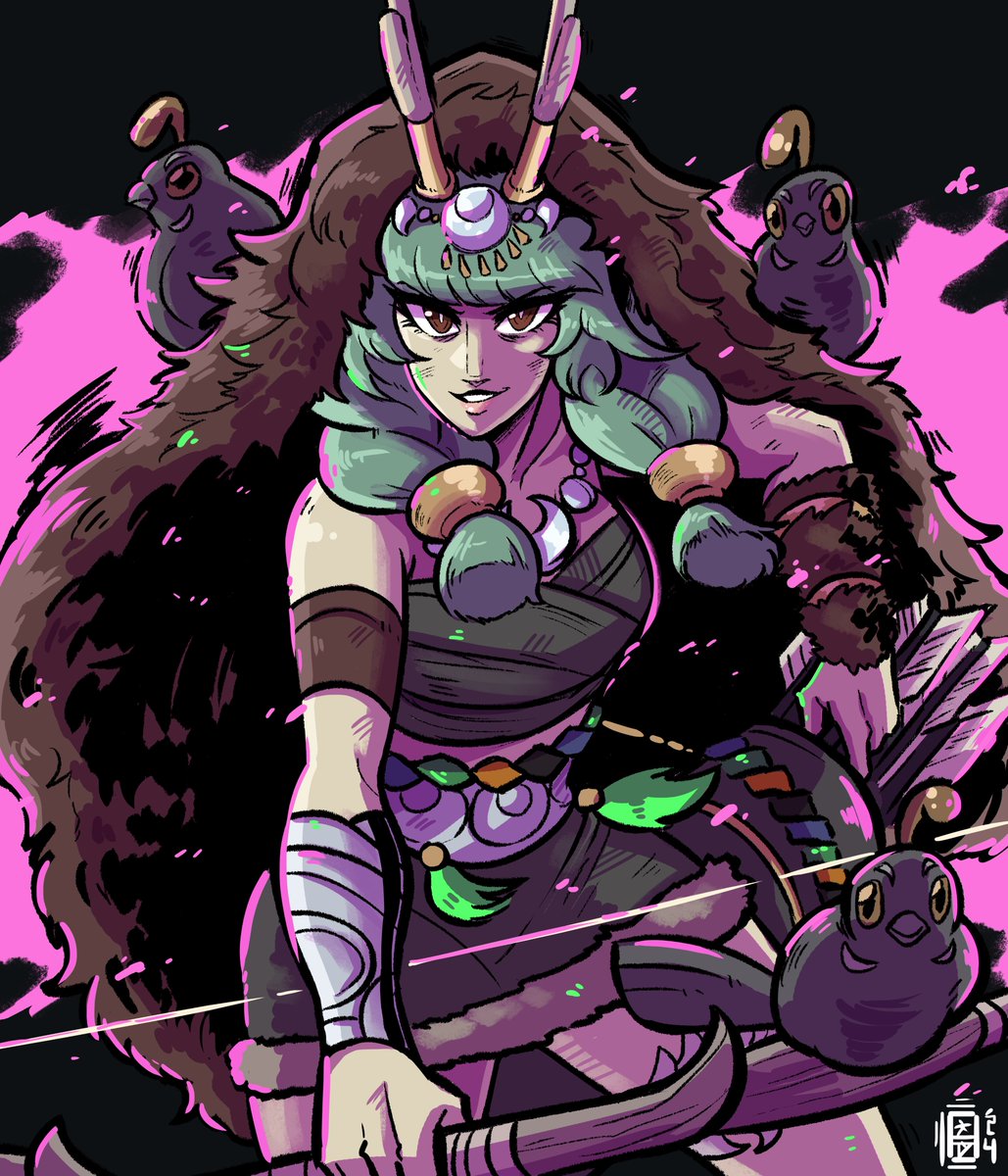 「an old artemis for funsies #hades2」|ScruffyTurtles #JACKOSWEEPのイラスト