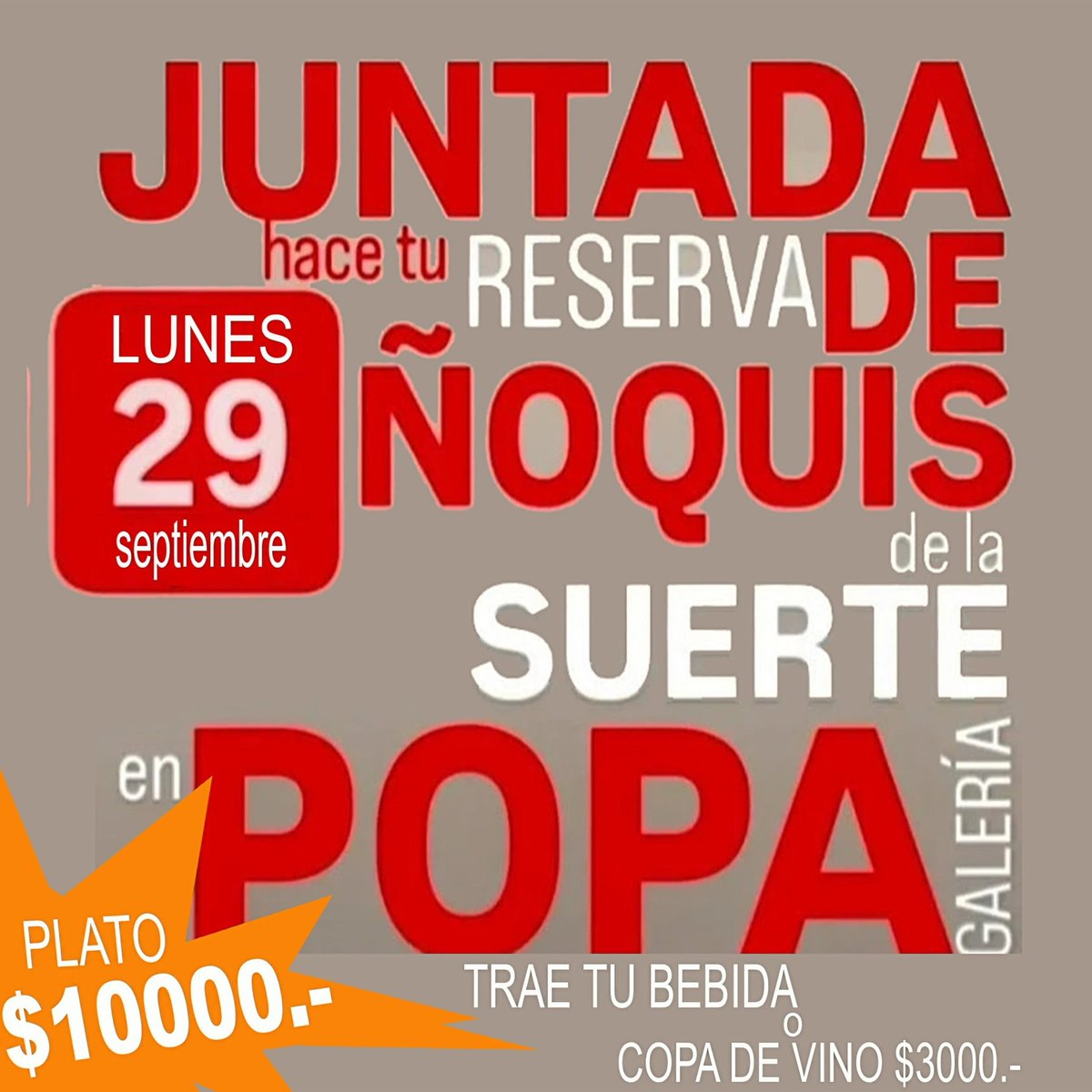 RESERVA YAA!
#Foodie #food #ñoquis