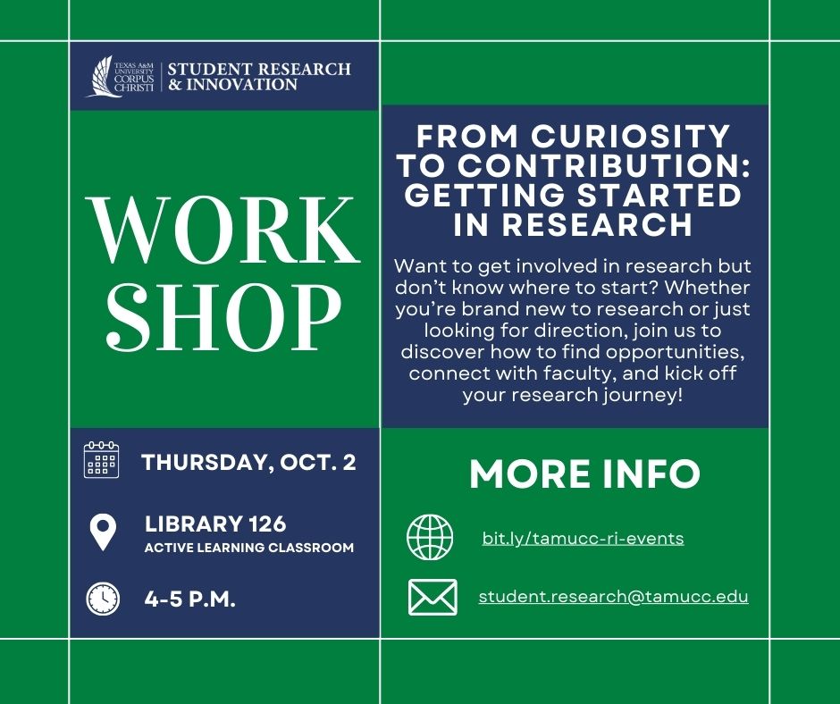 TAMUCC Division of Research and Innovation tweet media