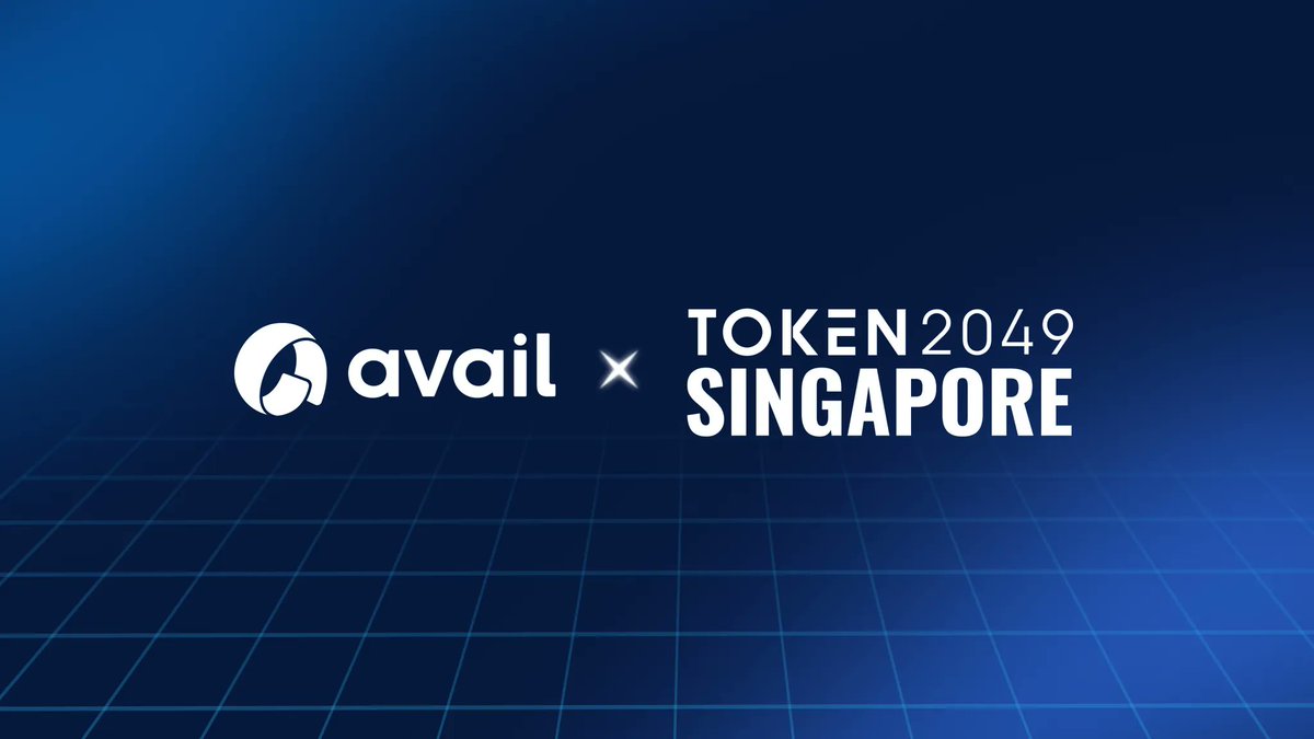 Avail is coming to Singapore for <a href="/token2049/">TOKEN2049</a> 🇸🇬

If you’re around, come say hi 👋

Find us here: notion.so/avail-project/…