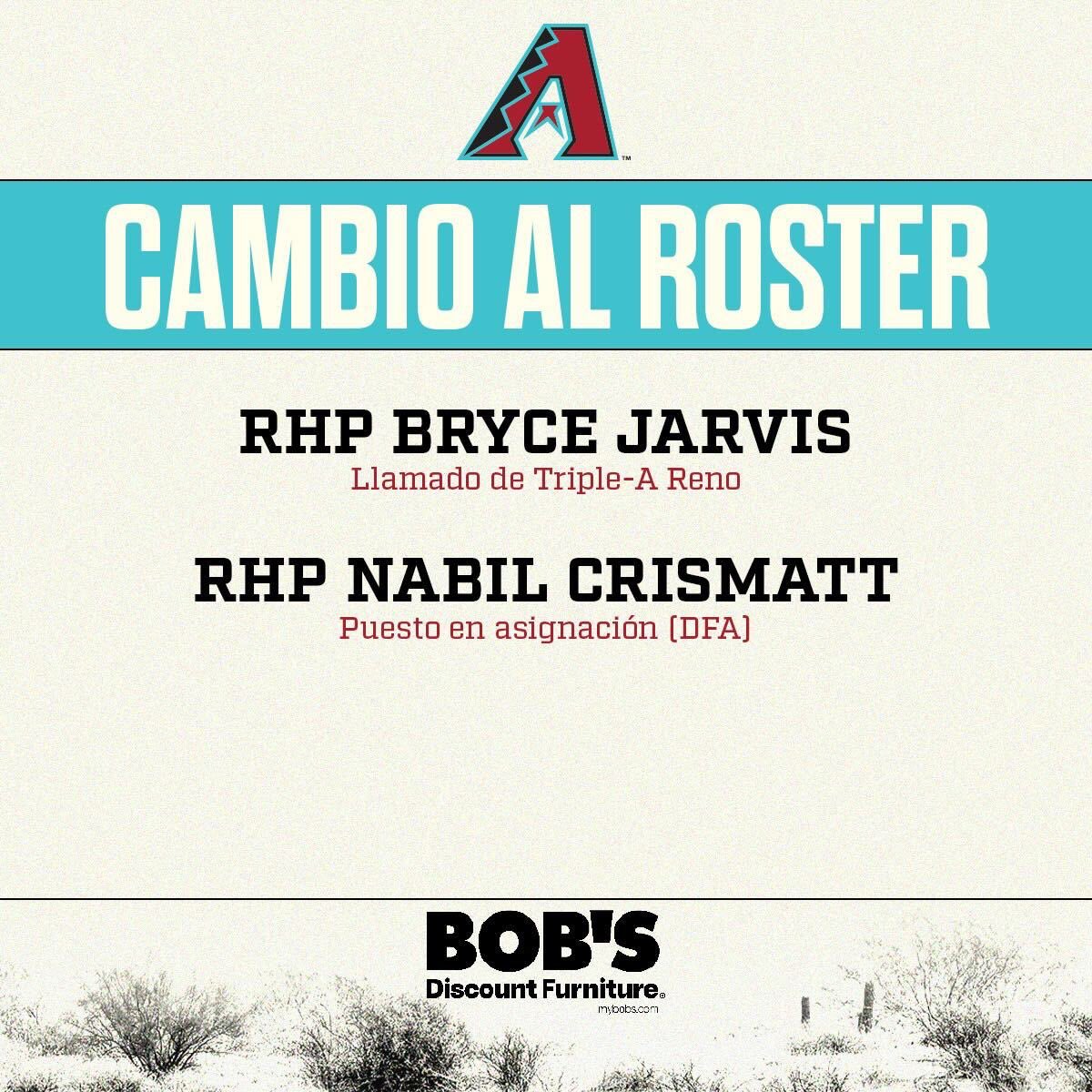 Hemos hecho los siguientes movimientos al roster: