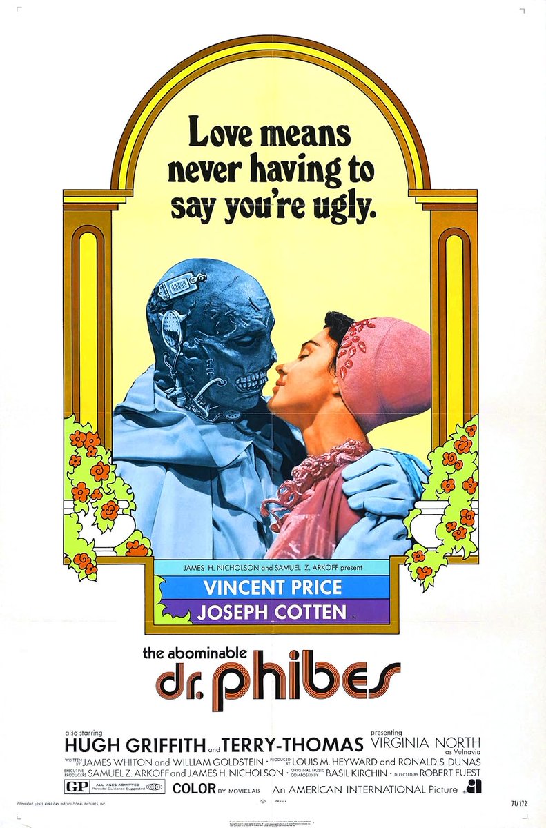 alsestayo's tweet image. #ElAbominableDrPhibes #TheAbominableDrPhibes #DrPhibes #VincentPrice
