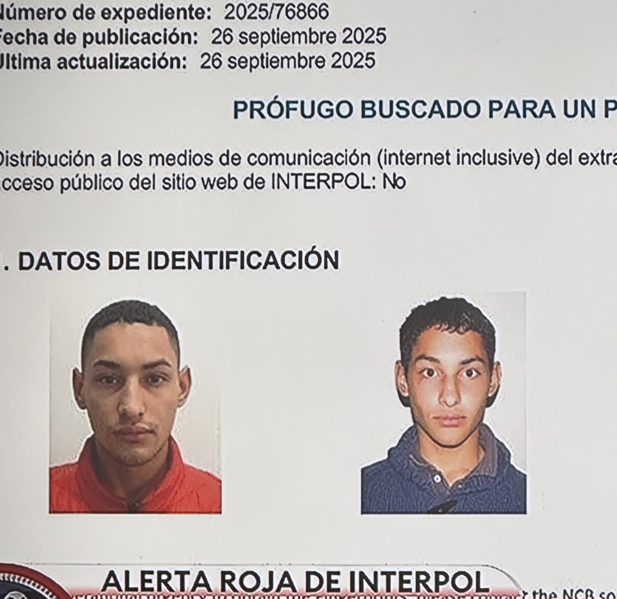 Yo soy Elvis” 🎙 on X: "ALERTA ROJA DE INTERPOL 🚨 Se emitió una alerta  para la búsqueda de uno de los narcos especialmente en Bolivia donde  esconden a la mayoría de