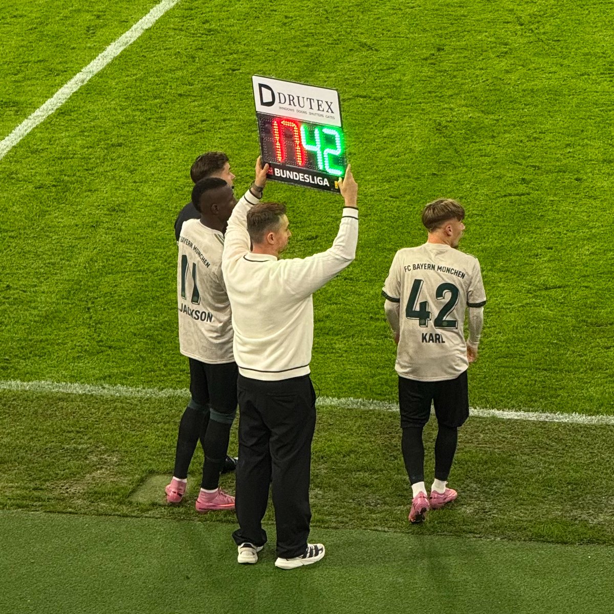 New minutes on the pitch today 👀