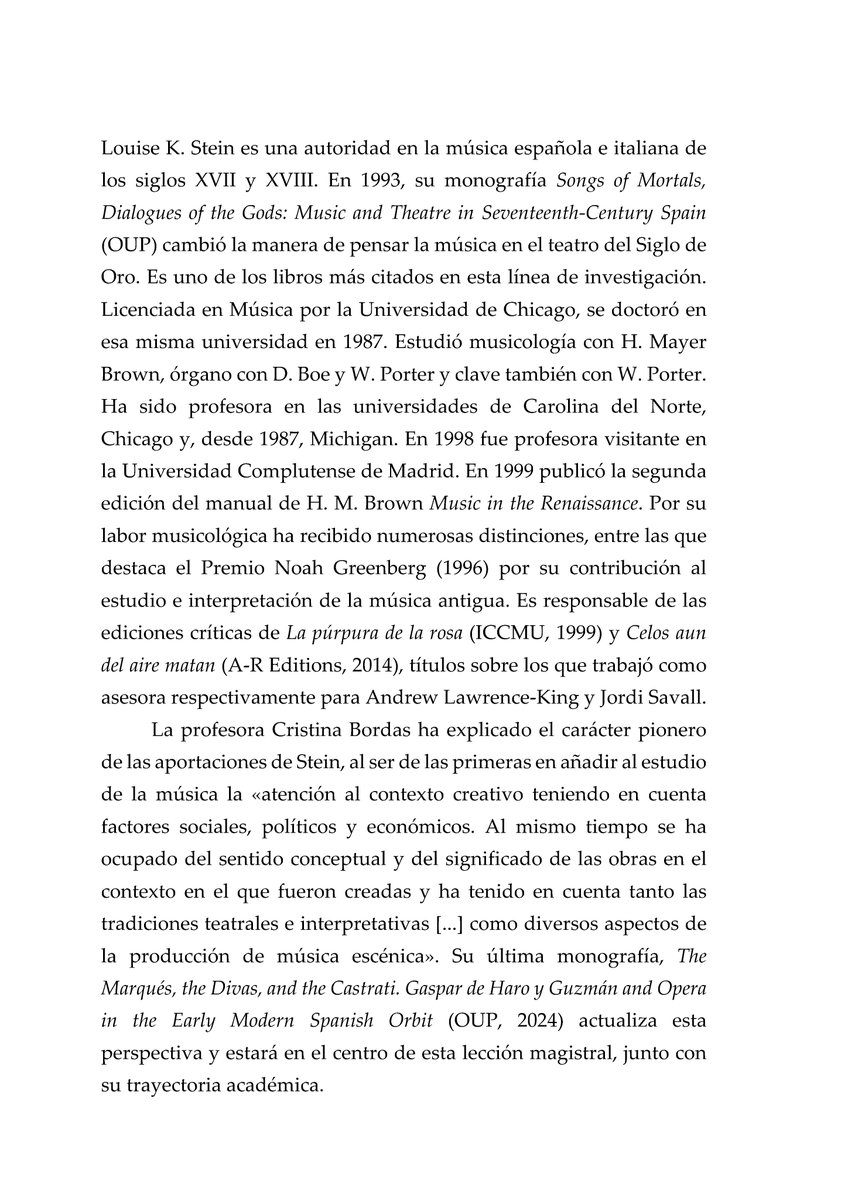 MusicologiaUCM's tweet image. Compartimos el díptico con el programa detallado de esta actividad: ¡os esperamos!