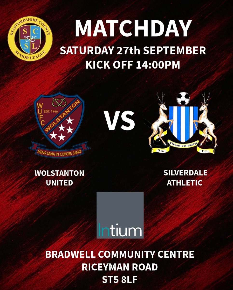 This week it’s Silverdale Athletics turn to visit Bradwell, as we look for back to back victories. Let’s get behind the lads 

Last 5 meetings
(W) 2-0 - 05/05/25
(W) 2-1 - 03/08/24
(W) 3-0 - 11/11/23
(W) 4-0 - 02/09/23
(W) 3-1 - 07/01/23

🍔☕️ Tea hut open

£4 - G/A
Free - U16s