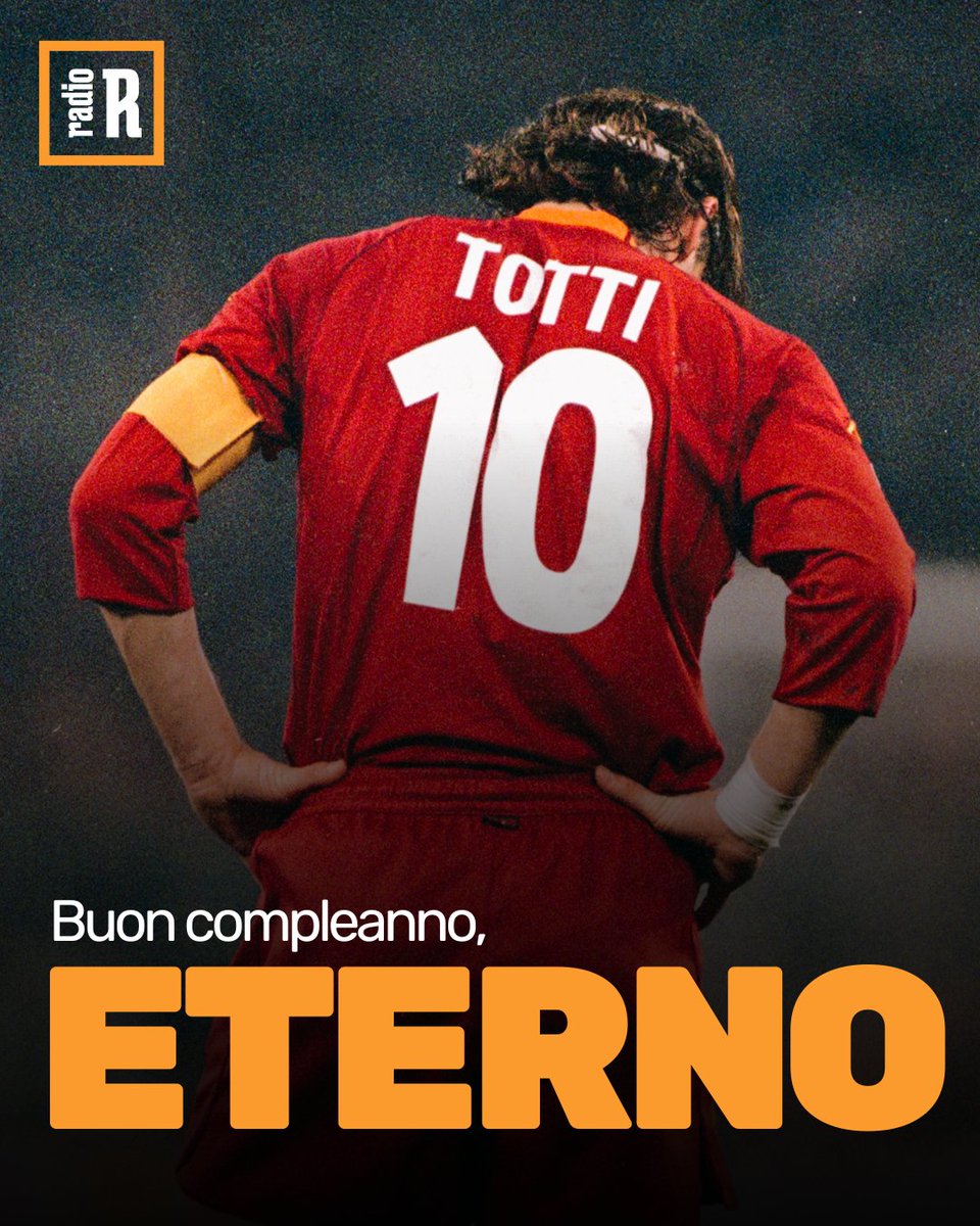 Alla leggenda, al talento, alla storia. 

🔟💛❤️

#ASRoma | #Totti