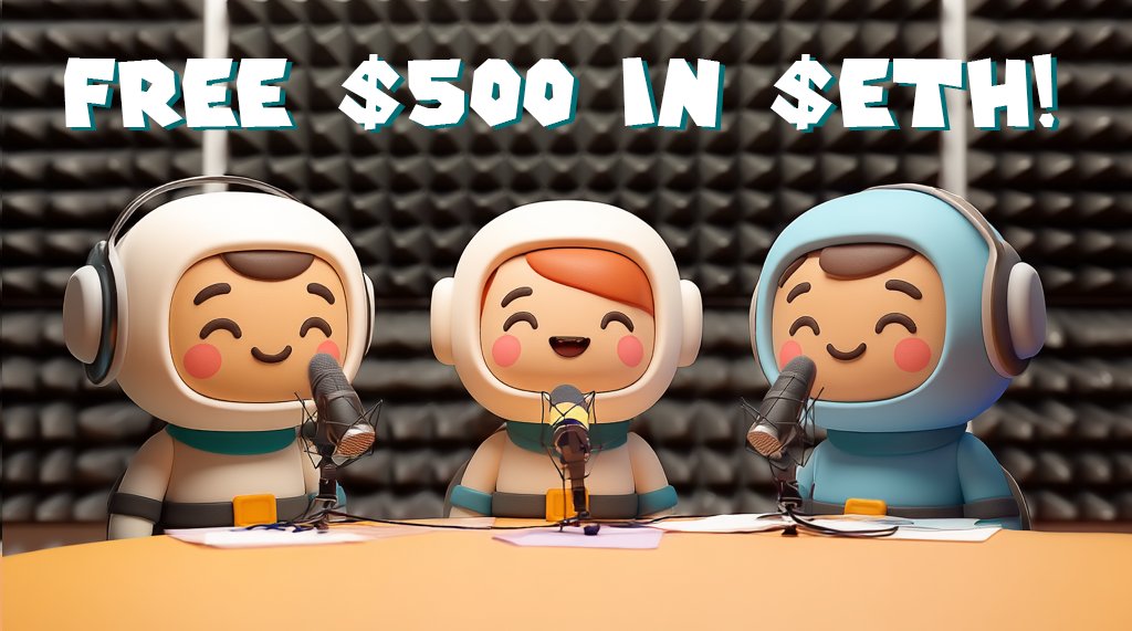 Peggy found $500 in ETH lying around… so we’re giving it away 👀 Want in?

1️⃣ Repost this post
2️⃣ Tag 2 friends
3️⃣ Comment on our recent podcast episode what got you into crypto and sign it with your X @

Leave your comment here: youtube.com/watch?v=xz80u8…

Good luck everyone! 🍀