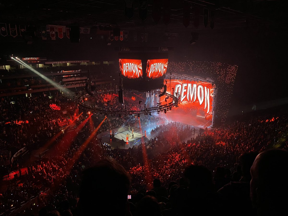 wwe_fan1997's tweet image. Went to my first @WWE PPV 4 years ago today with #wweextremerules #extremerules @NationwideArena