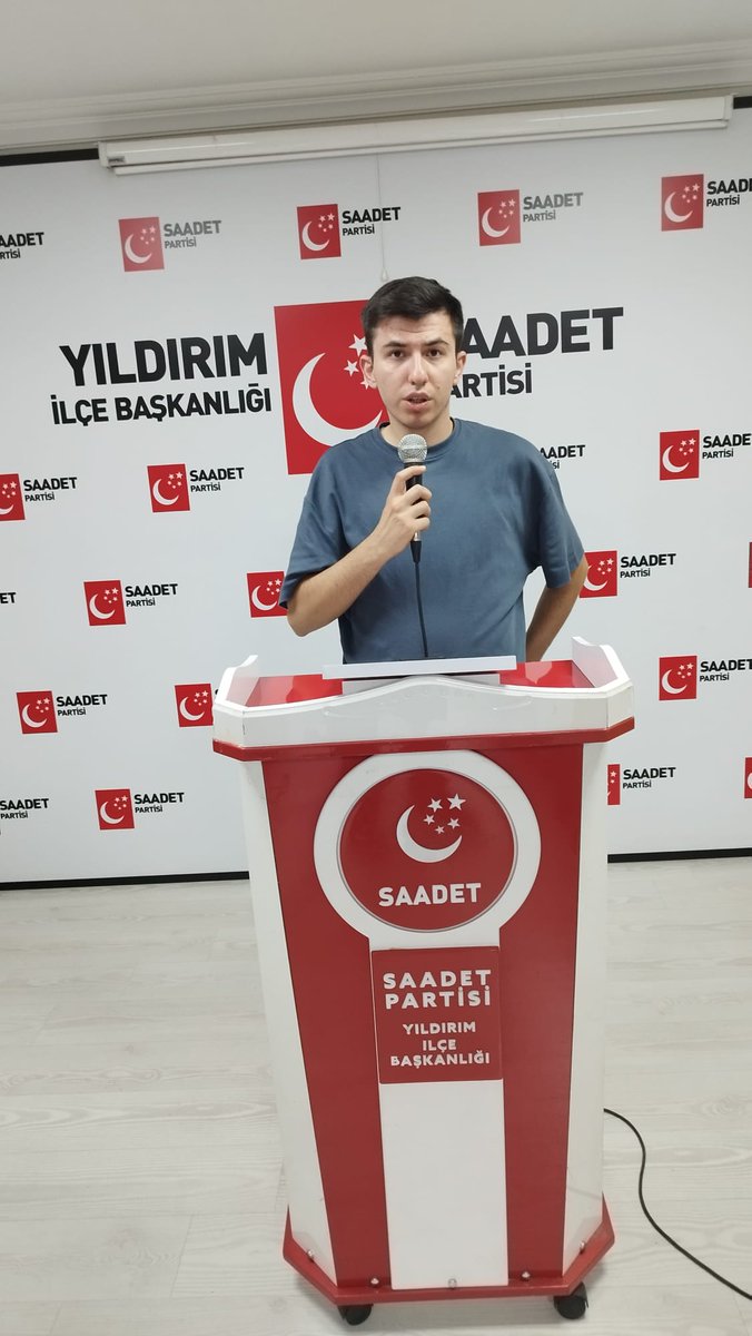📍 Saadet Partisi Yıldırım İlçe Teşkilatı olarak Eylül Ayı İlçe Divan Toplantımızı, İl Müfettişimiz Salih Kocatepe’nin katılımıyla, İlçe Teşkilat Başkanımız Orhan kaya başkanlığında gerçekleştirdik.

#SaadetPartisi #Yıldırım #İlçeDivan
