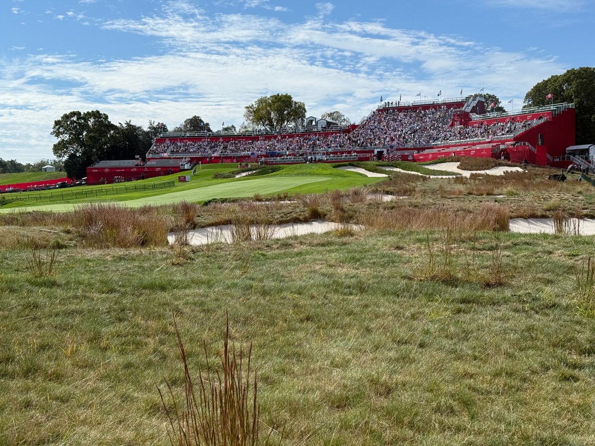 The 2025 Ryder Cup officially kicked off today at Bethpage Black in Farmingdale, NY. 🏌️‍♂️🌎

BlueGolf’s Dan Share and Cameron Fossa are on-site to take in the action as PGA members and celebrate one of golf’s most exciting global events.

#RyderCup2025 #BlueGolf #GolfPros #PGA