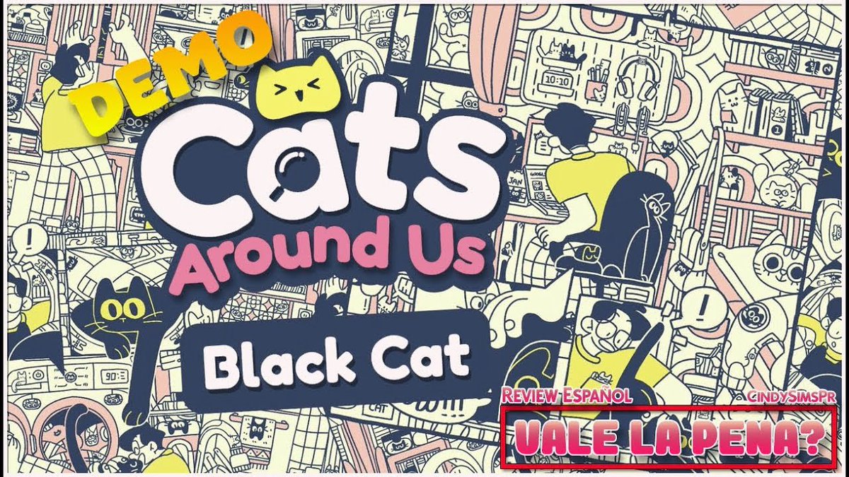 CindySims (@cindysimsgames) on Twitter photo Cats Around Us: Black Cat (DEMO) - First Impressions youtu.be/AIf-M4sjVDg?si… via <a href="/YouTube/">YouTube</a> <a href="/noobzilla_team/">Cats & Seek 😻🔍 Wishlist on Steam</a> <a href="/YouTubeGaming/">YouTube Gaming</a> Cats Around Us: Black Cat (DEMO) - First Impressions youtu.be/AIf-M4sjVDg?si… via <a href="/YouTube/">YouTube</a> <a href="/noobzilla_team/">Cats & Seek 😻🔍 Wishlist on Steam</a> <a href="/YouTubeGaming/">YouTube Gaming</a>