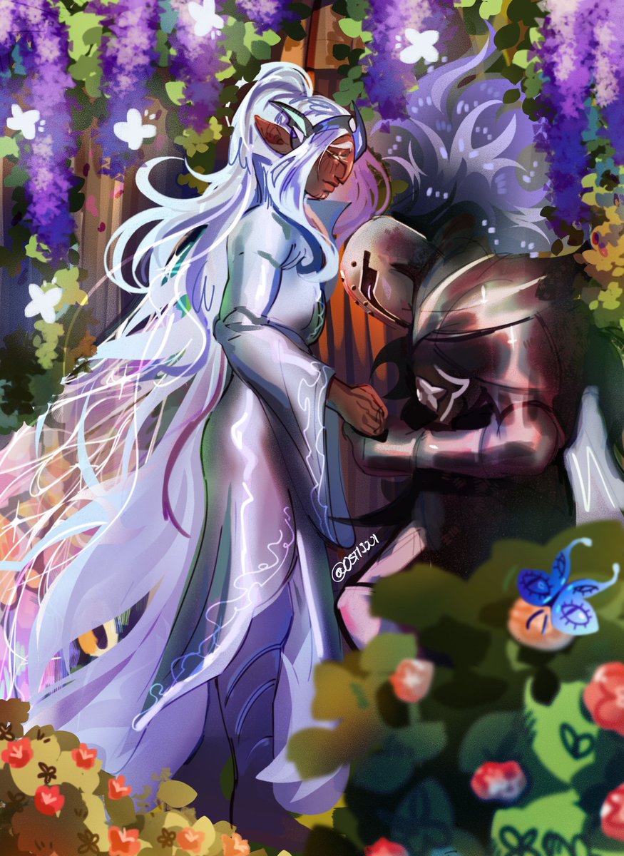 Ostijooi's tweet photo. Silent salt and Elder faerie! 🙏
#silentsaltcookie #elderfaeriecookie #cookierunkingdomfanart #eldersalt https://t.co/4OEZZwuzxq