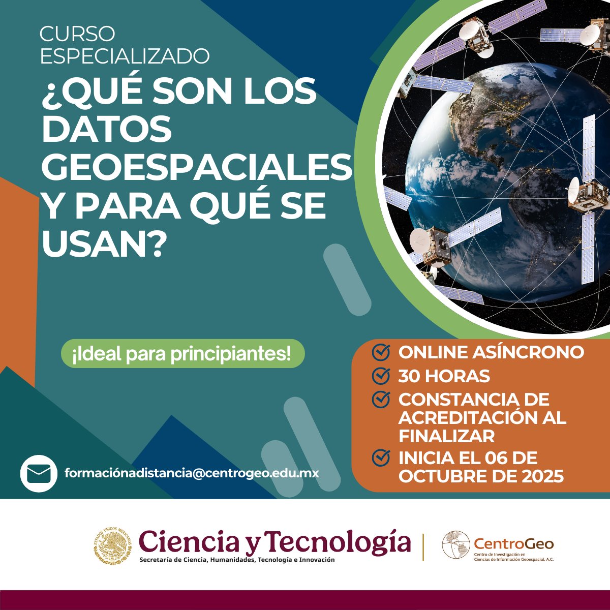 ¡Solo quedan unos días más para poder inscribirte!
Enlace aquí: linktr.ee/cgeo
.
.
.
#formaciónadistanciacentrogeo #cursogoogleearthpro #CursoQGIS #QGIS #CursoOnline