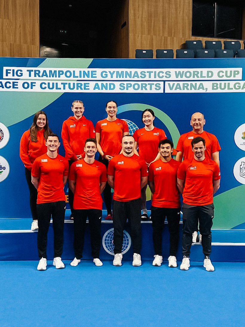 back on the World Cup grind 😤

Six Trampoline athletes take on competition at the T&amp;T Varna World Cup with qualifying starting tomorrow at 3am ET!

Live Scoring ➡️ sporttech.io/events/cff0ccb…