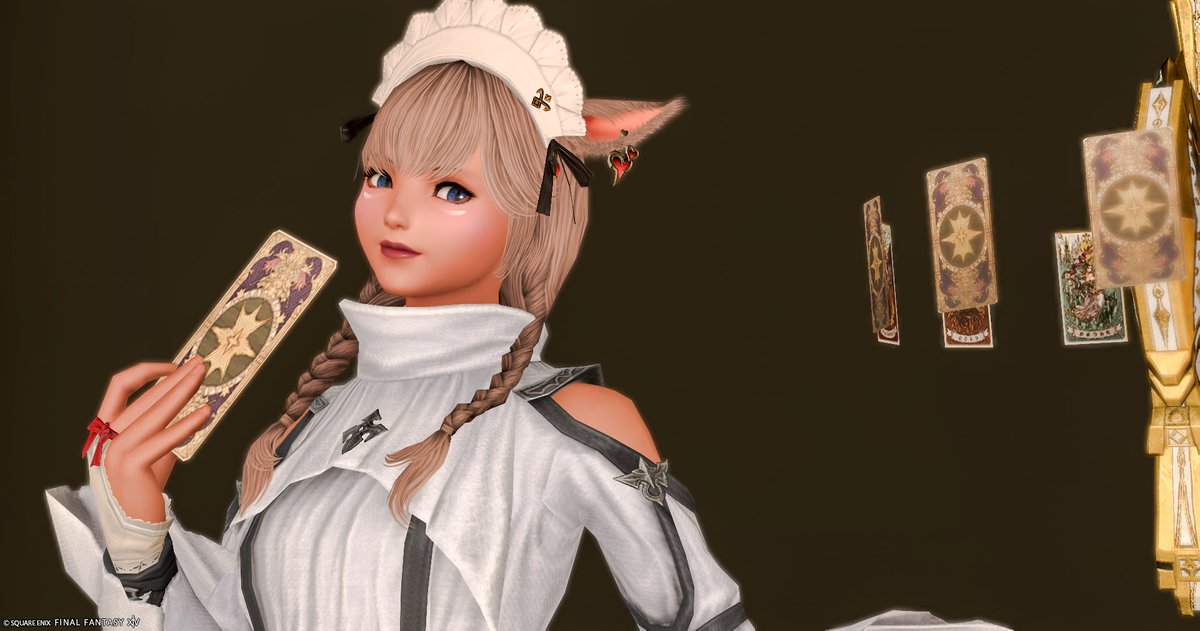 おはようございます😆

今日のあなたの運勢は……？
素敵な一日になりますように♪
#おはミコ #ミコッテ #FF14 #FF14SS