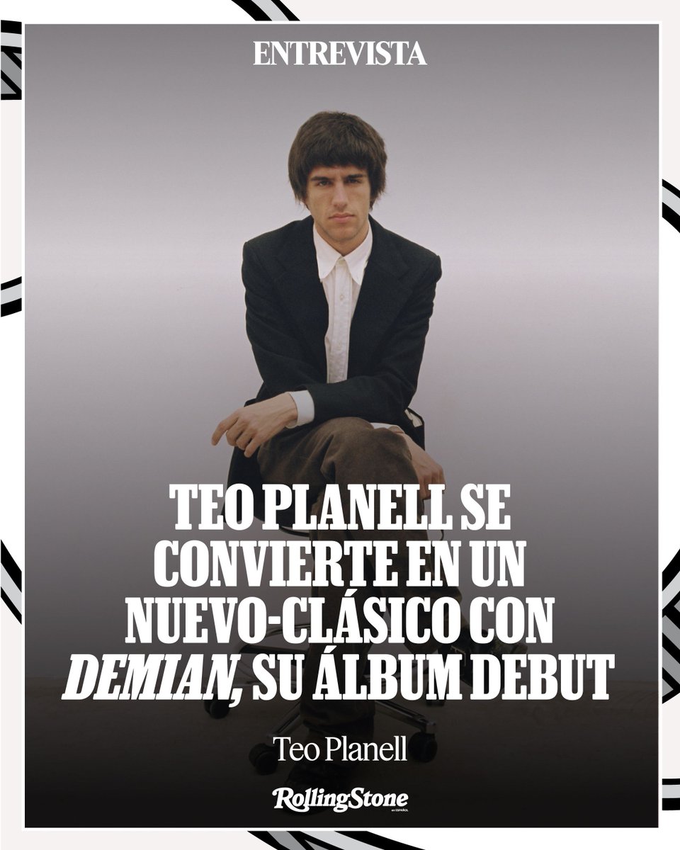 📝 Teo Planell se consolida como una de las propuestas más prometedoras de España con ‘Demian’, su álbum debut inspirado en el libro homónimo de Hermann Hesse. Lee la entrevista completa aquí. ⬇️

#RollingStoneEnEspañol #Entrevista

es.rollingstone.com/teo-planell-se…