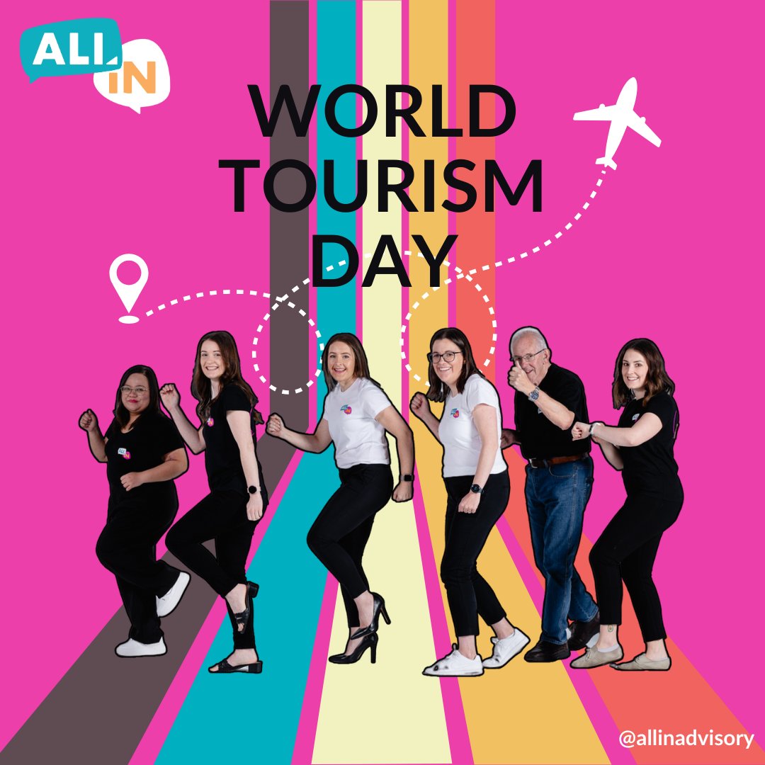 🌍 Happy World Tourism Day! ✈️
At All In, we’re all about supporting tourism, from passport stamps to profit margins. Whether you run a travel biz or just love a getaway, we help you balance books and bucket lists. 
Discover more 👉 allinadvisory.com.au