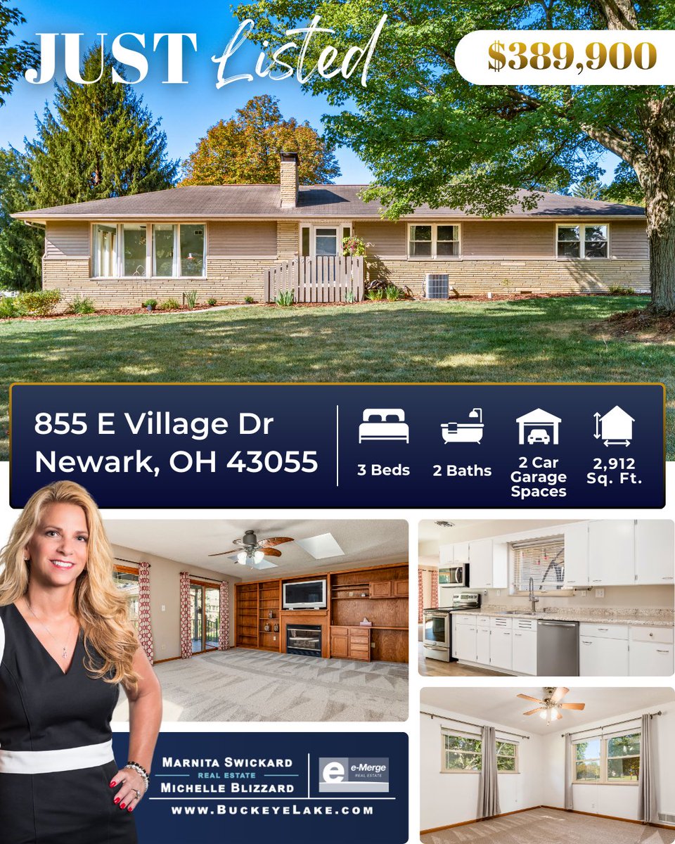 BuckeyeLake's tweet photo. Commuting to Columbus or Zanesville? This ranch home makes it easier and better! 😍

855 E Village Dr
Newark, OH 43055
855 E Village Dr Newark, OH 43055 | MLS 225035748 https://t.co/bBMb7G7FmD