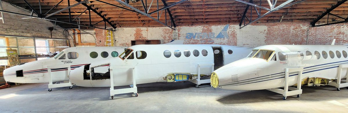 Take a look at our fleet...of R&amp;D King Airs
avfab.com/products/view/…