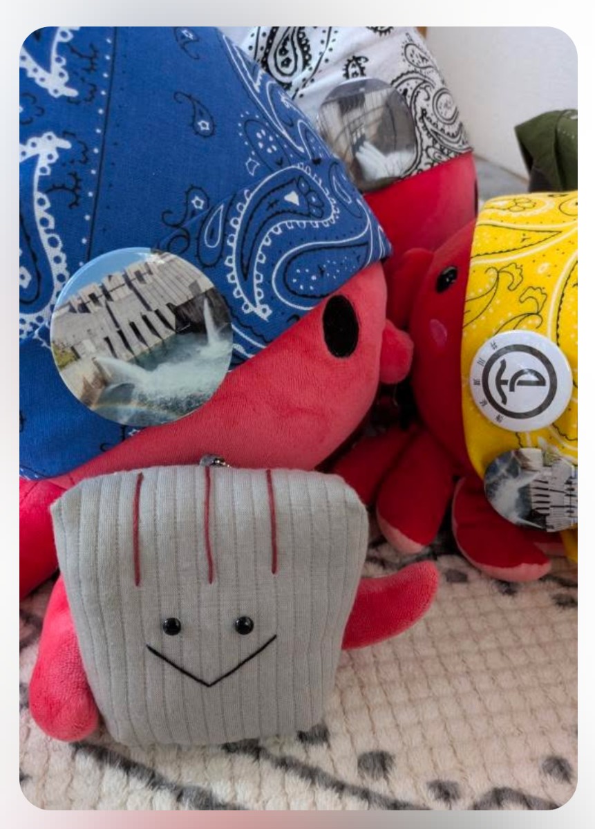 滋賀ダム友の会も出店しています、手作りグッズも販売するのでみんな来てね🥰