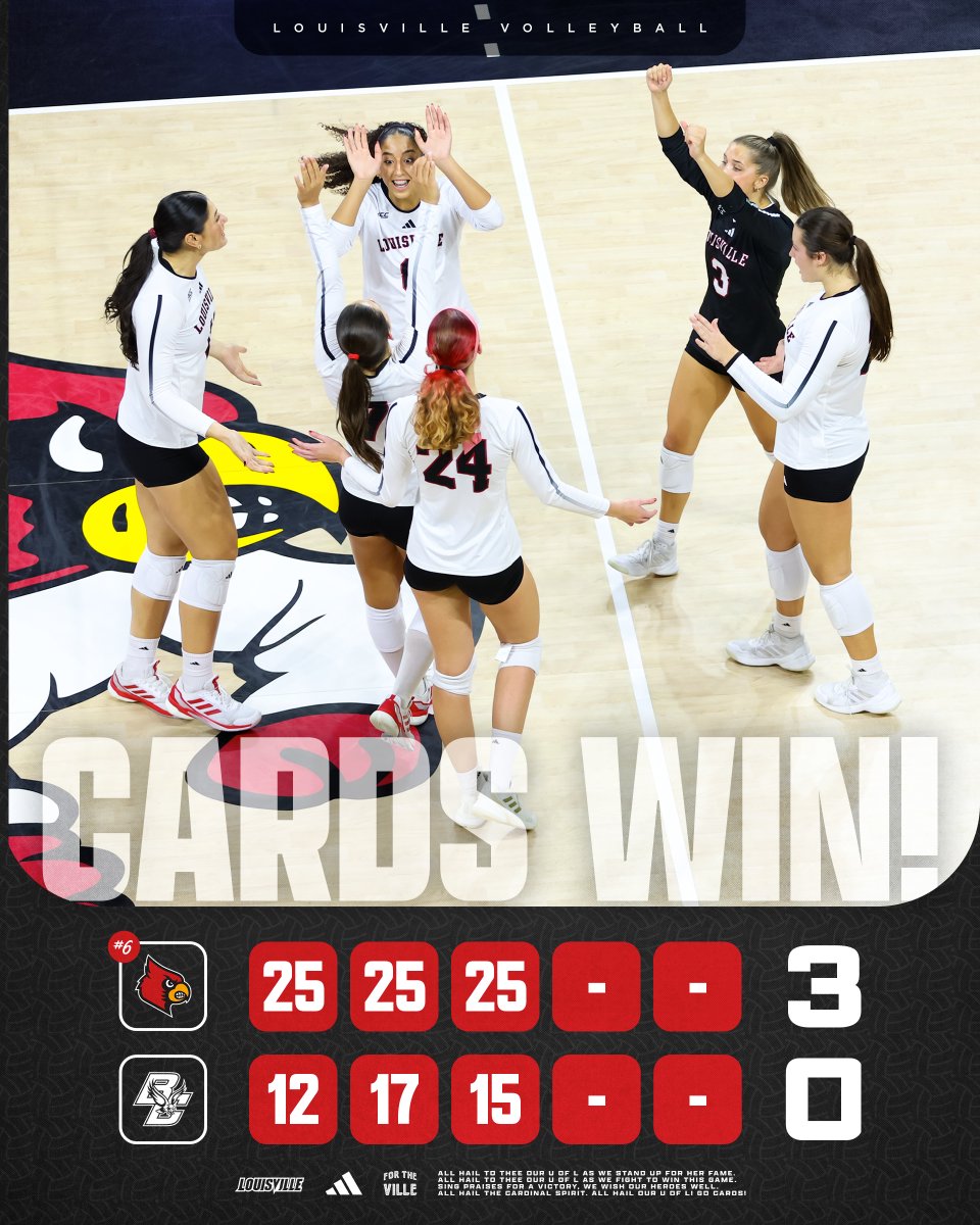 Louisville Volleyball tweet media