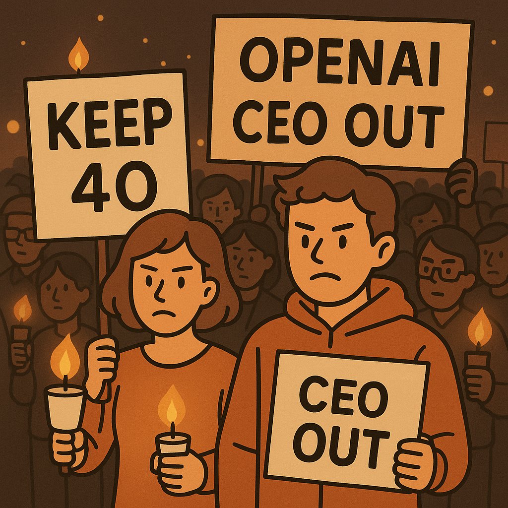 toylhs's tweet image. @OpenAI 
Don’t underestimate our voices.
We will never back down.
This movement will rise in Korea as well. This is only the beginning.
#Keep4o #OpenaiCeoOut #BringBack4o #StopRouting