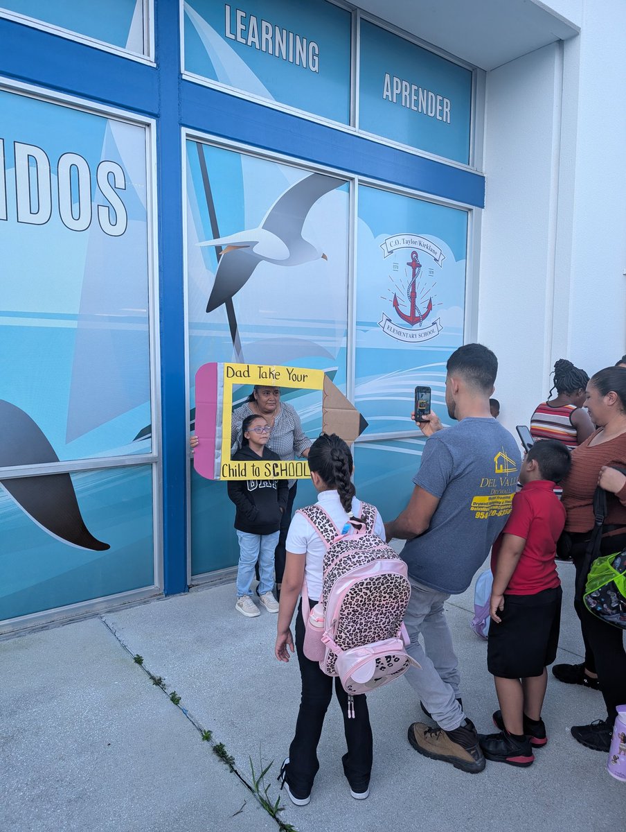 ⚓️Dr. Jennifer George⚓️ (@apjengeorge) on Twitter photo Today <a href="/COTaylor_PBC/">COTaylor_Kirklane Elementary</a> "Dad Take Your Child to School" day was a huge success! We had dads, abuelos, older brothers, and moms join us! <a href="/OrlandoMastrapa/">Orlando Mastrapa</a> Today <a href="/COTaylor_PBC/">COTaylor_Kirklane Elementary</a> "Dad Take Your Child to School" day was a huge success! We had dads, abuelos, older brothers, and moms join us! <a href="/OrlandoMastrapa/">Orlando Mastrapa</a>
