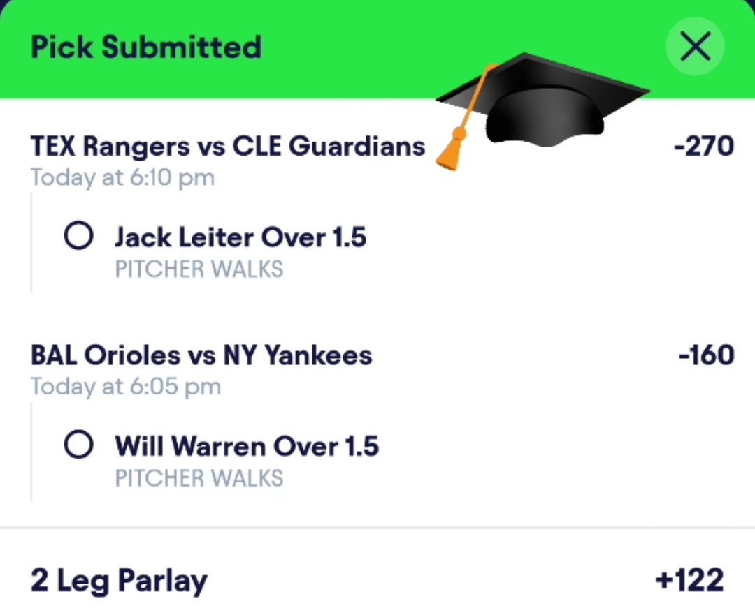 BiggenTech's tweet image. 🎓9/26 Pitcher Walks⚾️

Last #FullCountFriday of the regular season ! 

Lets end the week w some munyun 

313-193👨‍🎓
