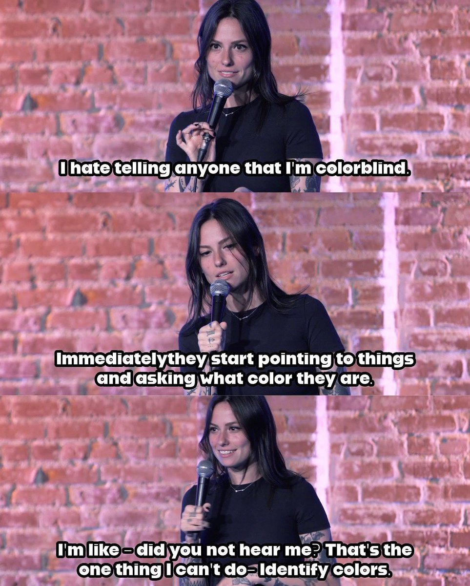 NatalieCuomo's tweet image. 1 in 5 men and 1 in 200 women are #colorblind 🥹🌈✨ #protanopia