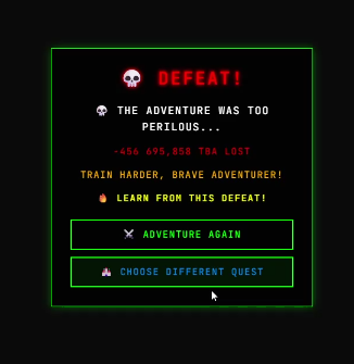 TextAdventurePF's tweet image. A wise adventurer knows, the path to glory is not paved in victories but the amount of defeats that a brave soul can handle.