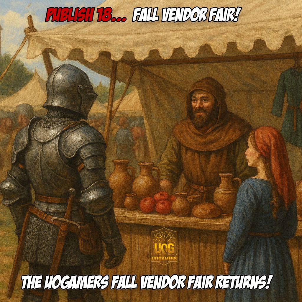 UOGamers's tweet photo. Welcome to the UOGamers Fall Vendor Fair!

Step right up and join us along the mighty ramparts above the Poor Gate in Britain! Claim a vendor stall to sell your finest treasures or wander the fairgrounds and discover what your fellow Britannians have crafted. The fair runs until November 15th, so there’s plenty of time to shop, trade, and celebrate the season.

Crafting News From the Workshop

Glassblowing Gets Serious: At long last, proper glassblowing tables have arrived! Tinkerers can now craft these handsome workstations, and all glassblowers must work at a table when shaping their wares.

Adventurer Updates

The Stars Await: The initial astronomy quest is back in action! Chart the heavens, record your discoveries, and secure your place in Britannia’s celestial history. (Mind your naming — rude or out-of-place constellations will be erased, and troublemakers won’t be smiling for long.)

Sand Mining, But Less Miserable: We’ve cut the dig count from six to three and nudged up the success rate for skilled miners. Go forth and collect sand without breaking your spirit!

Table Games & Beyond

Poker Gets Smarter: Poker logs and data on the website have been sharpened up for a smoother experience.