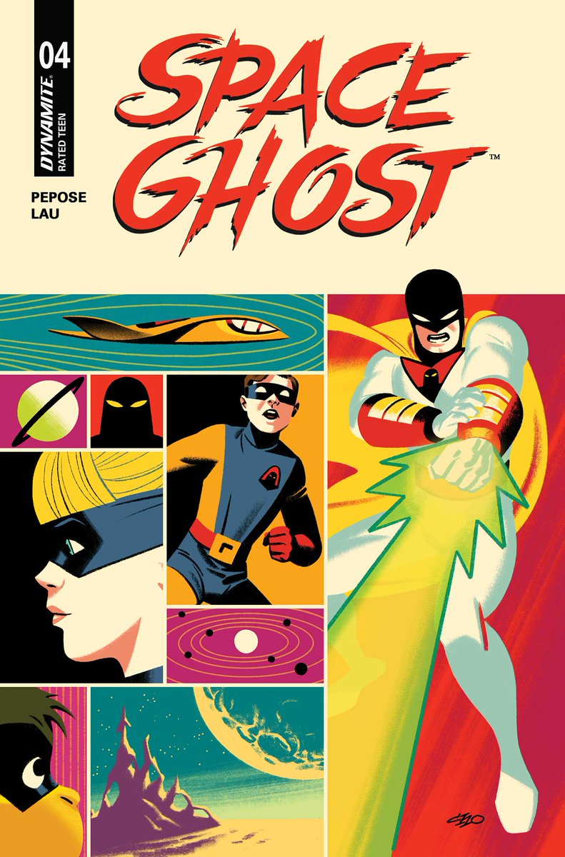 DynamiteComics's tweet image. Monday is the Final Order Cutoff for Space Ghost Vol 2 #4 from David Pepose and Jonathan Lau. Look for the cover by Michael Cho. Also available in Virgin.
#spaceghost #davidpepose #jonathanlau #michaelcho
dynamite.com/htmlfiles/view…