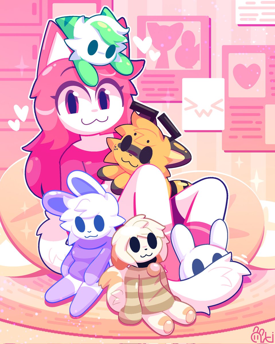 DAY 636 - Mother of five (plushies)