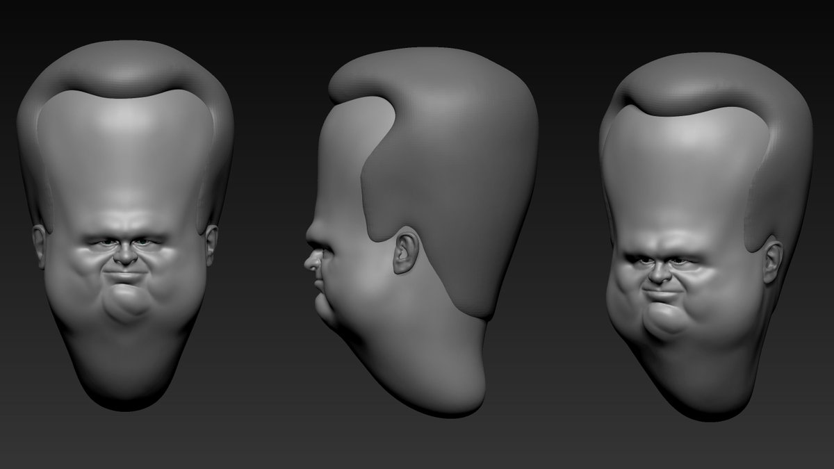 thivolan's tweet photo. Cameron Tucker

#ZBrush #real #basemesh #hardsurface #wip #highpoly #caricature #male #portrait #concept #study #character #digitalart #anatomy #lighting #Hair #funny #modernfamily #camerontucker https://t.co/mwAIixeFPd