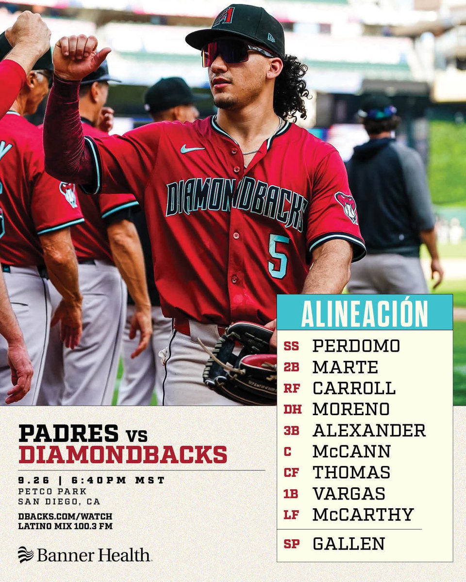 Listos para el primero de la serie en San Diego.