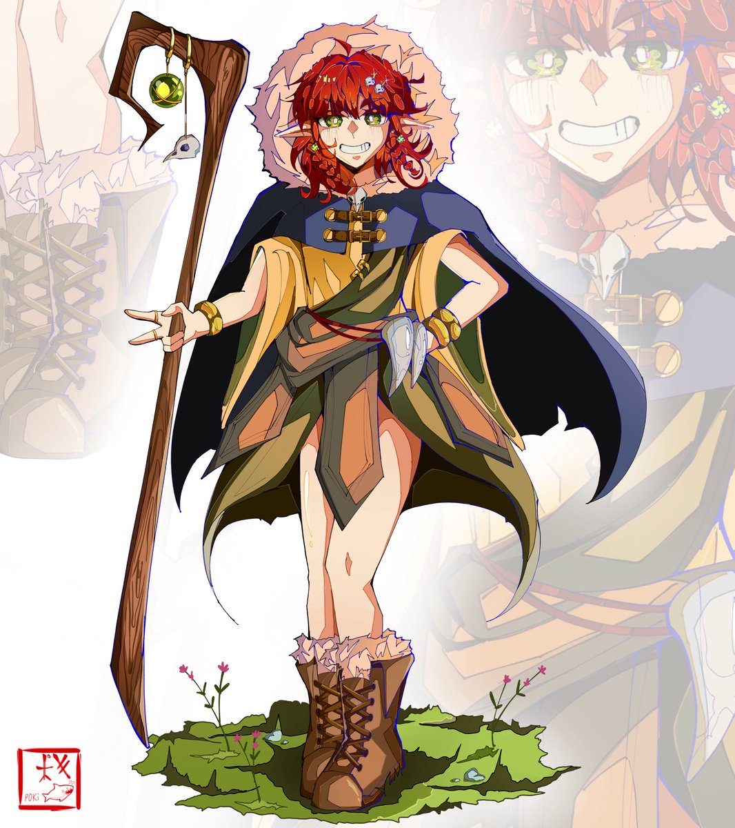 New Oc ✨
#characterart #oc #characterdesign #digitalillustration