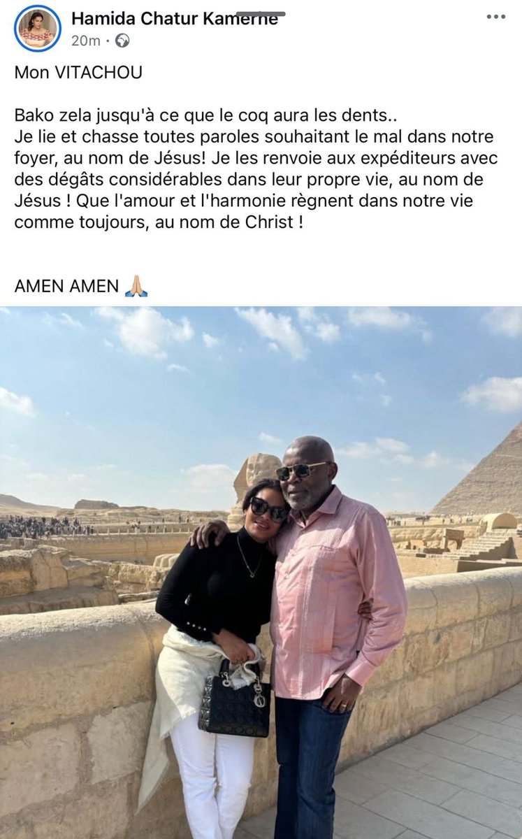 Elle s'appelle <a href="/HamidaKamerhe/">HAMIDA CHATUR KAMERHE</a> .

Et aujourd’hui, elle a tranché. D’un regard. D’un mot. D’un serment.

Elle vient de réduire au silence les rumeurs, les murmures, les jalousies déguisées en conseils. Finies les spéculations. Finies les langues fourchues qui disaient qu’elle était