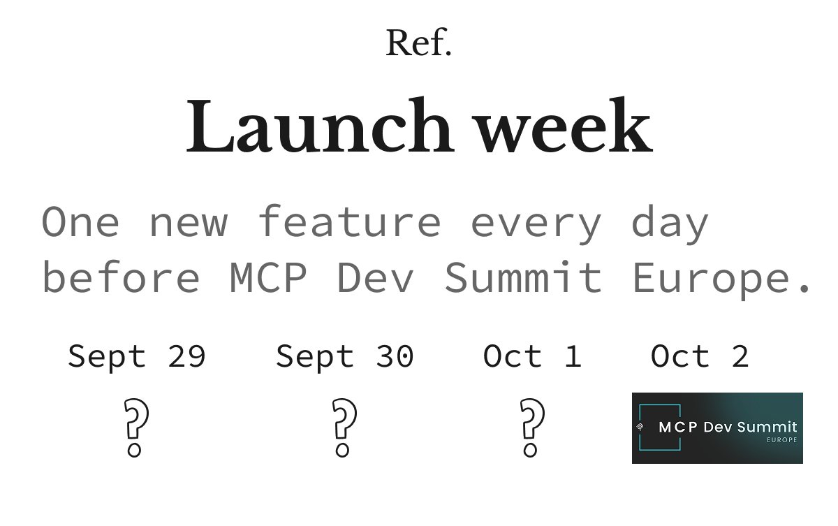 reactiverobot's tweet image. been writing a bunch of code ahead of @mcpsummit figured I should let people know what I built 😅

LAUNCH WEEK NEXT WEEK STAY TUNED