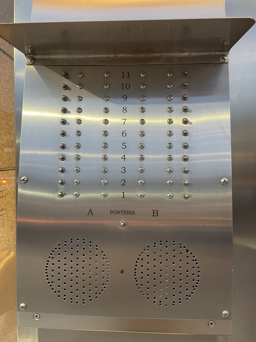 Cuando algo tiene más tornillos que botones…. Raro