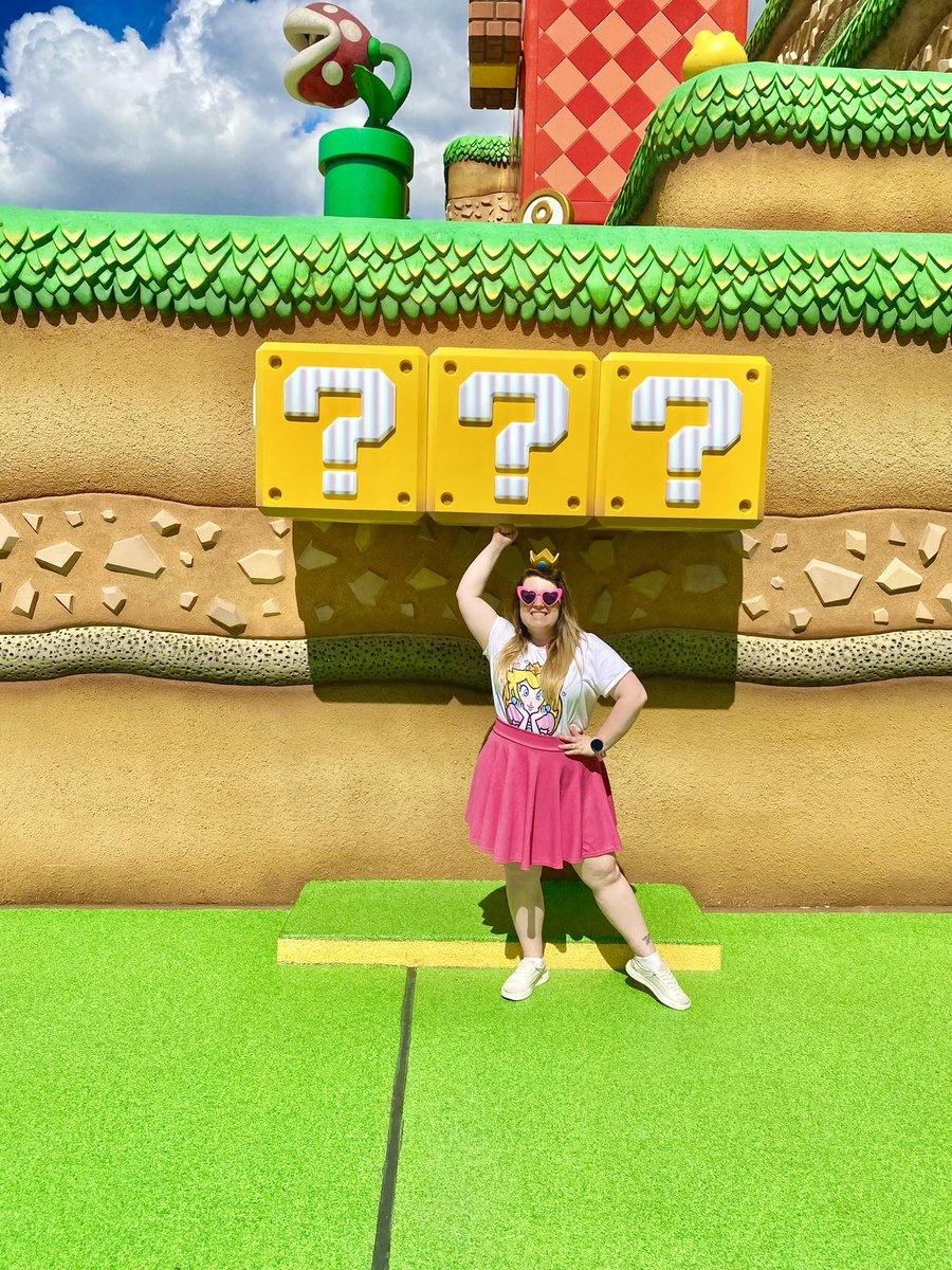 Hello from Nintendo World 🍄🌼⭐️✨