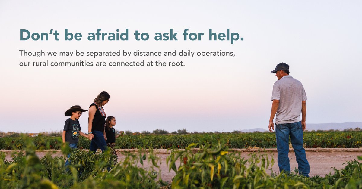 AmericanAg's tweet image. Did you know U.S. farmers are 3.5 times more likely to die by suicide than the general population?

It’s time to bring the rural mental health crisis out of the shadows and support our rural community.

Learn more at outoftheshadowsdoc.com
#MentalHealthMatters #OutOfTheShadows