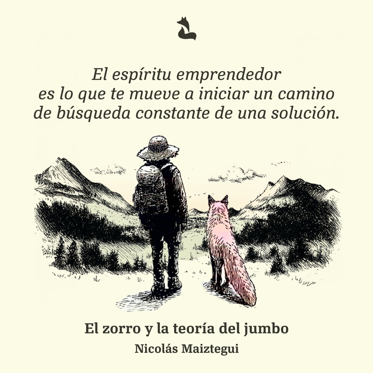 🧭 El espíritu emprendedor es preguntarse, una y otra vez: ¿qué debo hacer para que esto suceda?
📘 En El zorro y la teoría del jumbo hablo del hacer y las acciones como caminos para convertir ideas en realidad.
🔗 Leer: nicomaiztegui.com/libro-el-zorro…