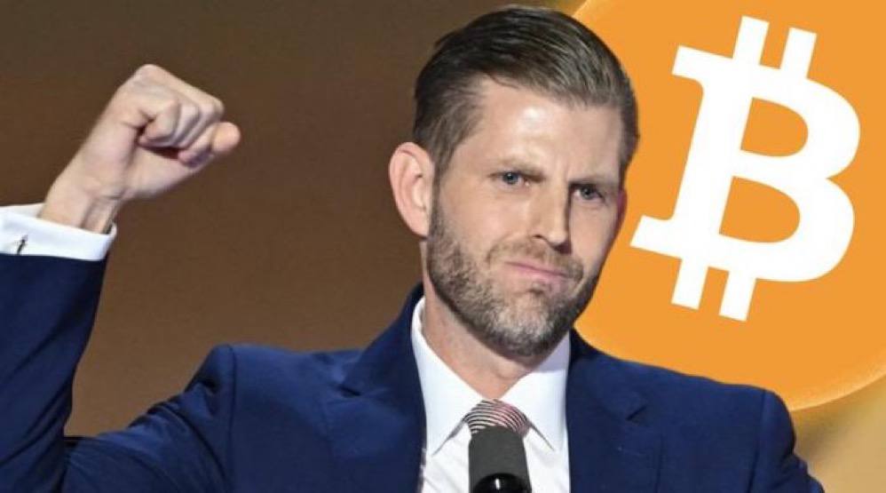 #BREAKING: 🇺🇸 ERIC #TRUMP SAYS Q4 WILL BE "UNBELIEVABLE" FOR YOUR #kk
CRYPTO.

HE KNOWS SOMETHING 🔥