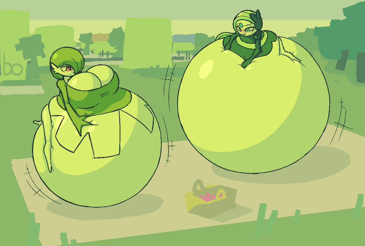 A casual balloon picnic