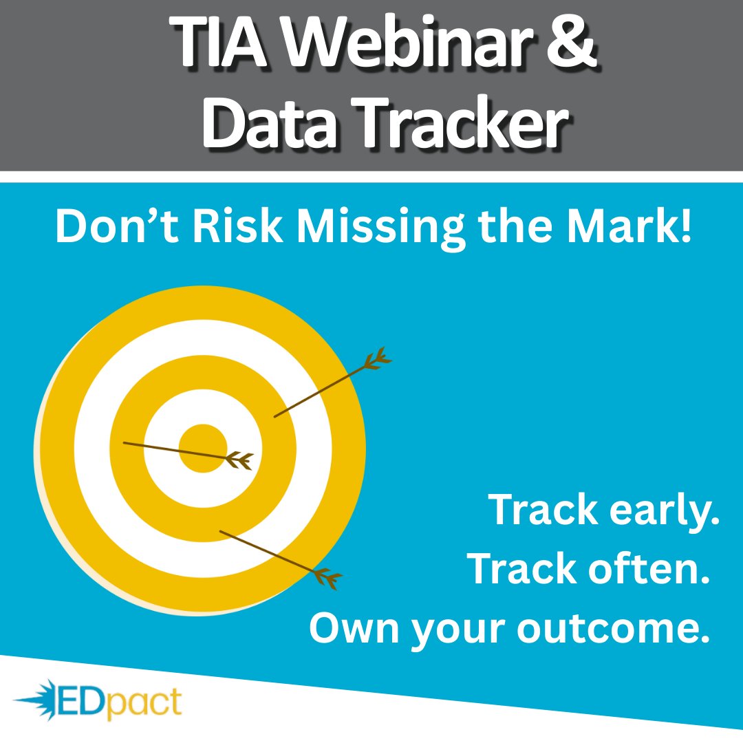Missing your TIA target? 🎯
Stay aligned with Driving Your TIA Designation, our virtual series for clarity + focus. Track your aim with the TIA Designation Tracker before you miss the mark. 
✅ Grab your tracker: bit.ly/TIADesigTrack
✅ Register now for Webinars: