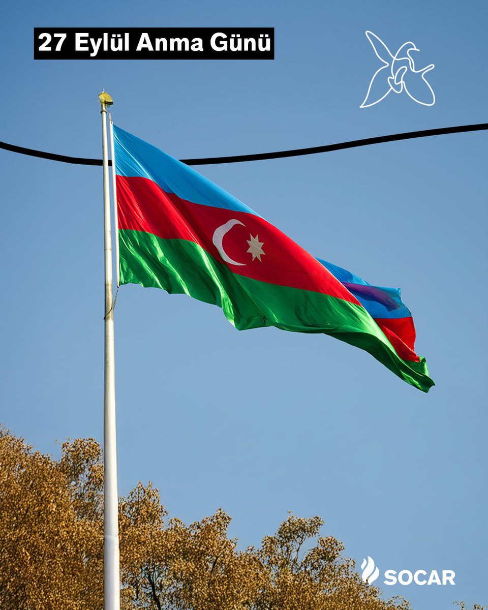 Vatan Muharebesi’nde Azerbaycan’ın toprak bütünlüğü için kahramanca mücadele ederek Karabağ zaferini bize armağan eden tüm şehit ve gazilerimizi saygı ve minnetle anıyoruz.