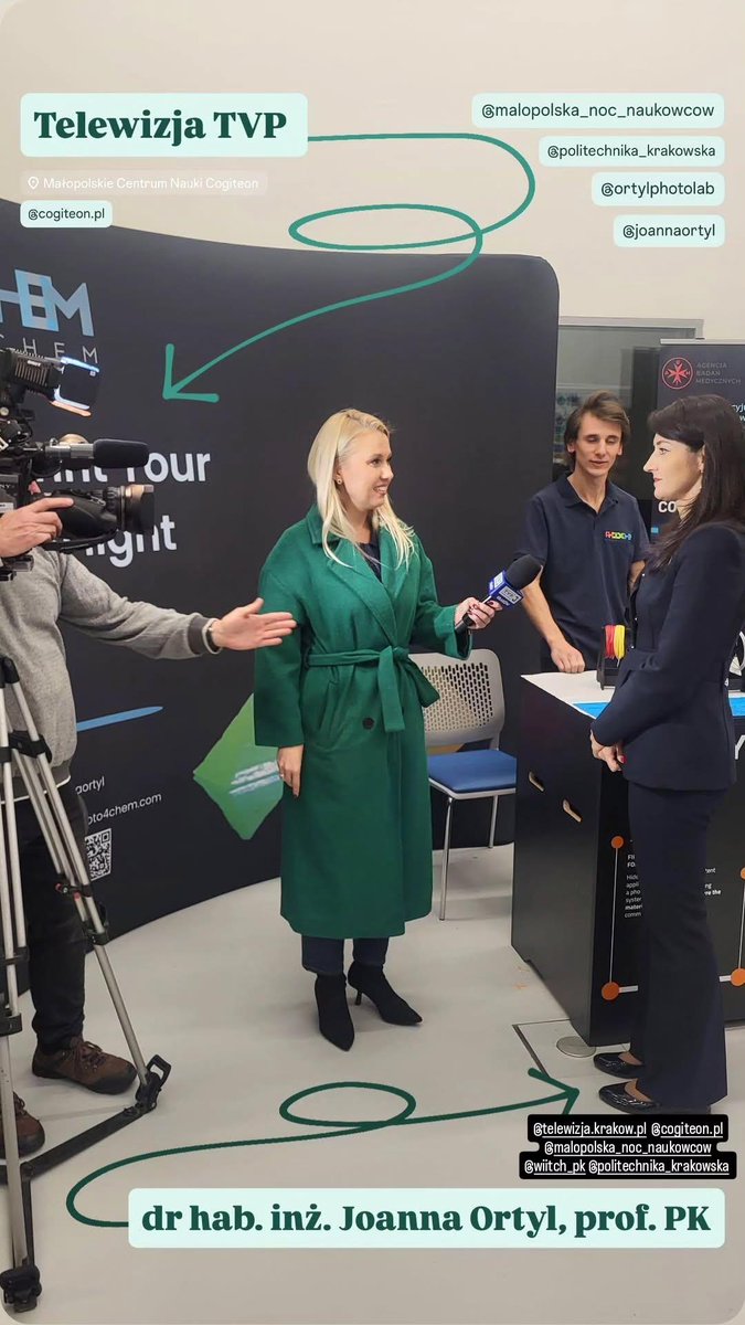 Joanna Ortyl (@joannaortyl) on Twitter photo Show time !!! #OrtylPhotoLab  & <a href="/cogiteon/">Cogiteon</a>  & <a href="/malopolskaPL/">Małopolska</a>  #MalopolskaNocNaukowcow Show time !!! #OrtylPhotoLab  & <a href="/cogiteon/">Cogiteon</a>  & <a href="/malopolskaPL/">Małopolska</a>  #MalopolskaNocNaukowcow