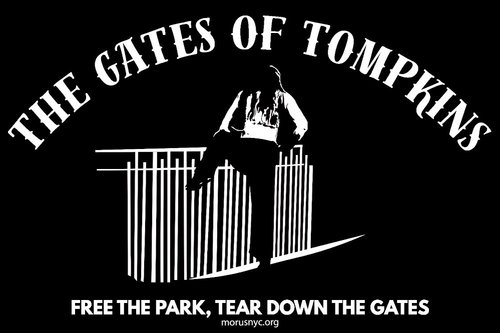 Did you know that 40% of Tompkins Square Park is currently fenced in and unused?
We are still continuing our campaign to redesign the park and repurpose the unused green space. Thanks to everybody who helped out and attended our film festival last week, "The Gates of Tompkins,"