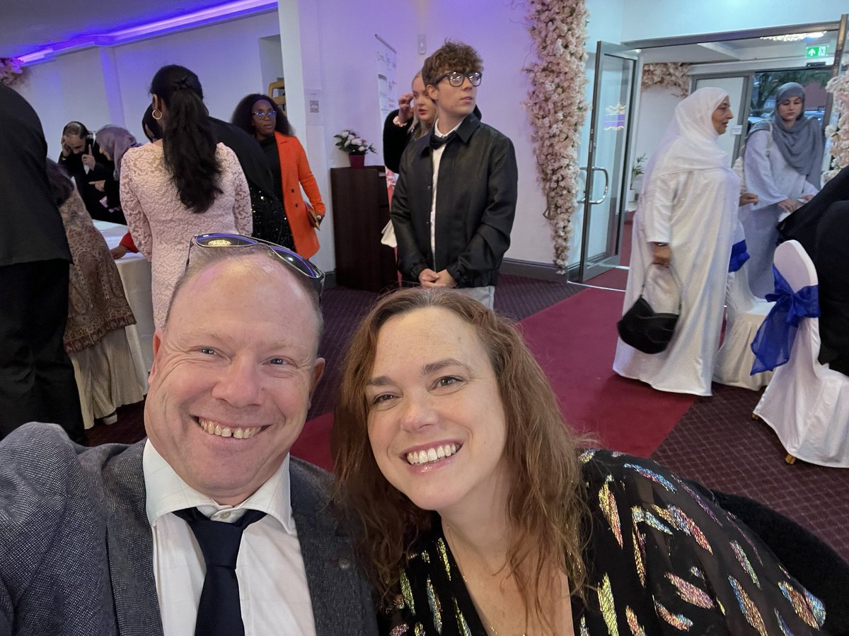 We are busy people but also do quite a bit together including supporting the work at Unity Hubb. So great to be out together at this awards evening with many of the team and Board